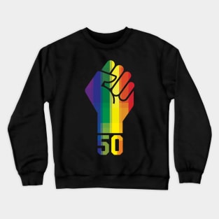 Stonewall Riots 50th Anniversary | Gay Pride Crewneck Sweatshirt